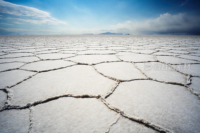 玻利维亚乌尤尼的Salar de Uyuni